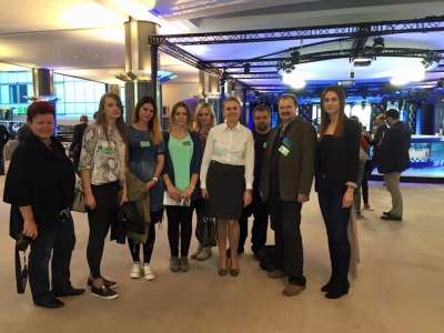 Bruksela, Podkarpaccy dziennikarze z wizytą w Parlamencie Europejskim