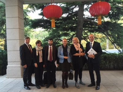 Bruksela, Wizyta robocza Posłów do Parlamentu Europejskiego w Chinach z udziałem Elżbiety Łukacijewskiej
