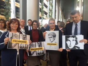 Strasburg, Elżbieta Łukacijewska wśród posłów Grupy EPL, którzy podpisali list w sprawie Nadii Sawczenko