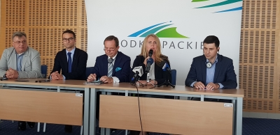 Rzeszów, Elżbieta Łukacijewska wraz z członkami Komisji Transportu i Turystyki w Parlamencie Europejskim odwiedzili Podkarpacie.