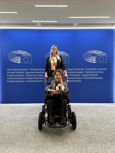 Reprezentantka Podkarpacia, dzięki Europoseł Elżbiecie Łukacijewskiej, znalazła się w gronie prelegentów Europejskiego Tygodnia Osób Niepełnosprawnych w Parlamencie Europejskim