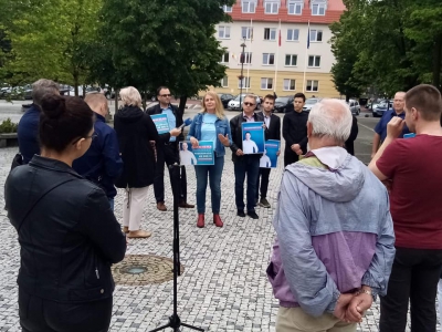 Jasło, Konferencja prasowa