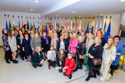 Bruksela, 45 aktywnych podkarpackich kobiet odwiedziło Parlament Europejski na zaproszenie Elżbiety Łukacijewskiej