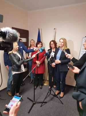 Rzeszów, Konferencja prasowa z Marszałek Małgorzatą Kidawą-Błońską