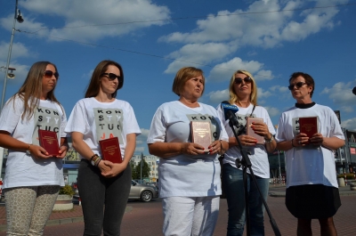 Stalowa Wola, Akcja informacyjna Każdy obywatel- strażnikiem Konstytucji RP