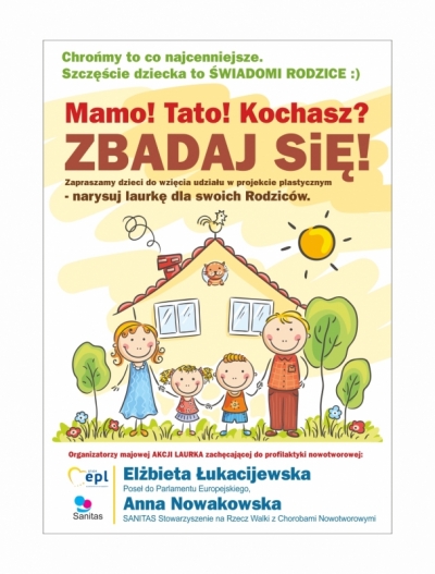 Akcja Laurka - Mamo! Tato! Kochasz? Zbadaj się!